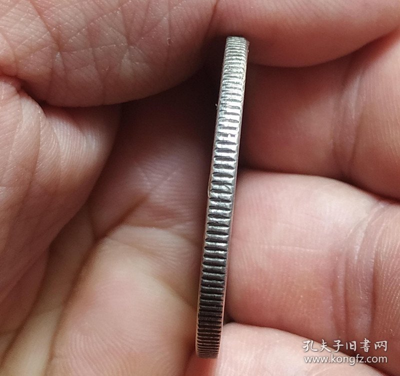 美品墨西哥1872年1比索天平鹰银币（少见）