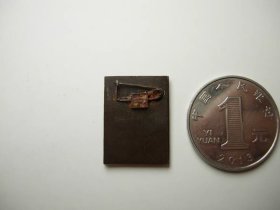 (1605)毛泽东选集塑料小像章