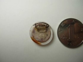 (1642)毛主席塑料小像章