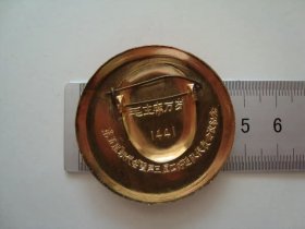 (像章8823)第五届积代会暨第三届四好连队代表会议纪念9品