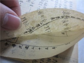 古籍民国稚建国初手抄本病理学,1册(背面是民国湖南浏阳学籍表