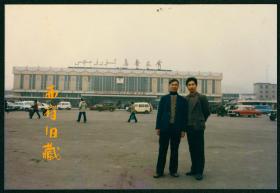 1988年，新疆乌鲁木齐火车站老照片