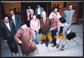 1995年，峨眉山报国寺佛教高僧老照片
