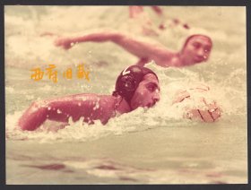 九十年代，水球比赛老照片