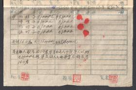 1953年，西康省越巂县（越西县）民族小学校人民助学金报销花名册及工薪费花名册