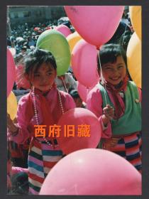 八十九十年代，四川甘孜州藏族儿童，《金色的童年》，高国镕摄影作品