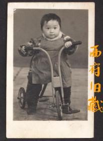 款式独特的儿童车,帅气的车把