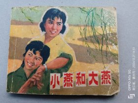 『满50元包邮』连环画小人书(小燕和大燕）75成新1982年版