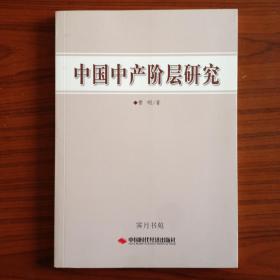 中国中产阶层研究