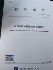 【2025最新版】T/CASEI 053-2025氨制冷压力管道定期检验规范 2025.2.25实施