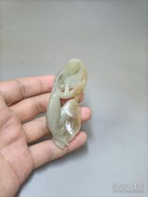 老和田玉连年有余