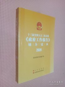 十三届全国人大三次会议《政府工作报告》辅导读本（2020年6月）