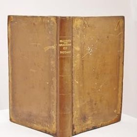 稀缺《植物学》精美彩色插图，1821年出版，精装。