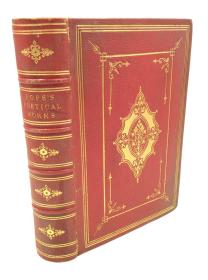 稀缺版，亚历山大·蒲柏 的诗集，大约1842年出版，精装24开475页