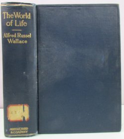 英国的博物学家和生物学家罗素华莱士, (1823-1913) 著《生活的世界：创造力，指令思维和最终目的的体现 》地图和大量的插图，1911年出版