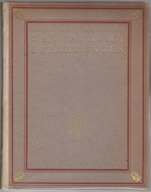 限量版，《坎特伯雷故事 》 Russell Flint 30幅彩色插图 ，1924年出版，精装24开