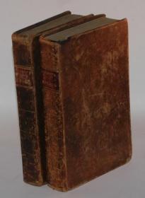 稀缺本，《维吉尔诗全集》2卷， 1811年出版，皮面精装