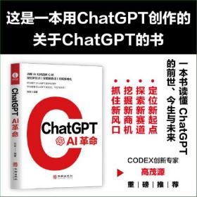 ChatGPT:AI革命 AIGC应用的创新之作 人工智能商业结合创新落地自然语言处理