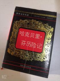 哈克贝里芬历险记湖南文艺出版社1997年原版老版精装