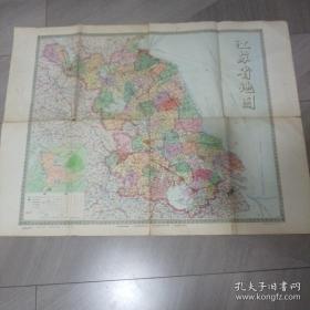 《江苏省地图》2开 1983年1印