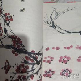 怎样画菊花梅花蝴蝶兰