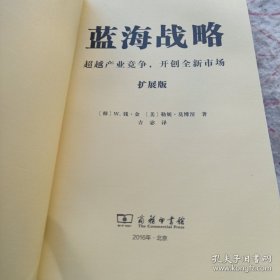 蓝海战略（扩展版）：超越产业竞争，开创全新市场