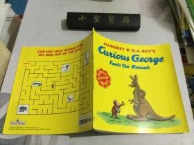 CURIOUS GEORGE FEEDS THE ANIMALS