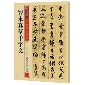 墨点传世碑帖精选智永真草千字文碑帖经典毛笔草书书法字帖