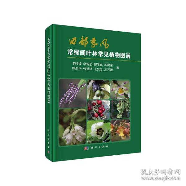 西部季风常绿阔叶林常见植物图谱