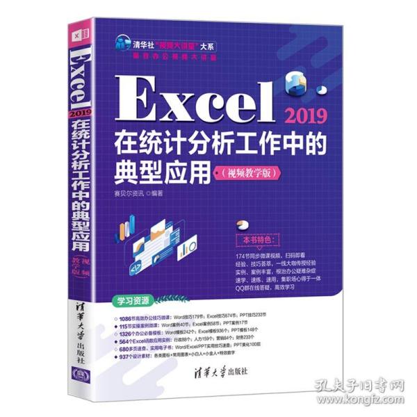 Excel 2019在统计分析工作中的典型应用（视频教学版）