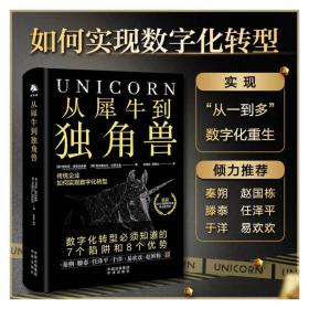 从犀牛到独角兽：传统企业如何实现数字化转型秦朔、滕泰、任泽平、于洋、易欢欢、赵国栋倾力推荐