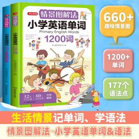 情景图解法小学英语语法视频讲解版三四五六年级思维导图学音标单词句型公式词性时态大全 开心教育