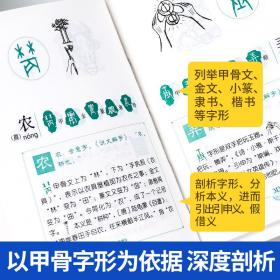 袖珍甲骨文小字典(软皮精装双色版)剖析字形，分析本义，随身携带，速查速记，助力学习