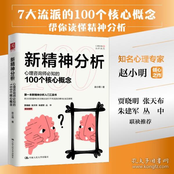 新精神分析：心理咨询师必知的100个核心概念