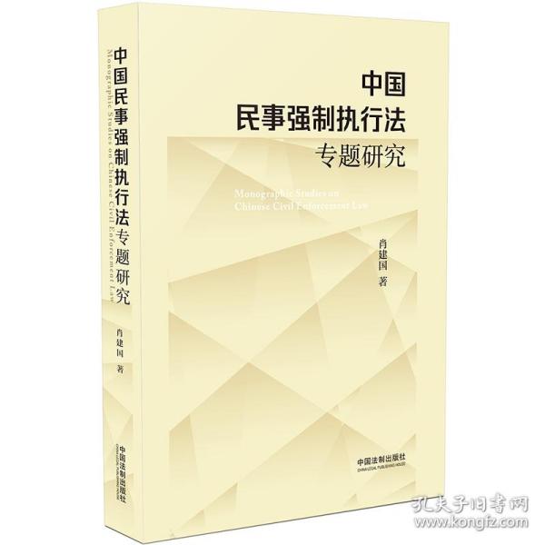 中国民事强制执行法专题研究