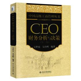 中国高级工商管理丛书：CEO财务分析与决策（第2版）