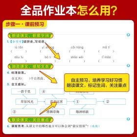 全品作业本英语三年级上册人教版【三年级起点】小学课时教材同步练习册天天练学霸培优提分训练2023秋季