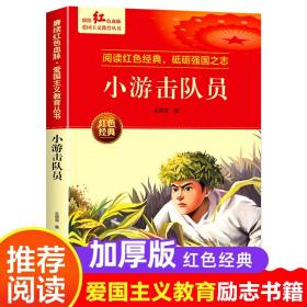 小游击队员 爱国主义教育丛书红色革命经典书籍小学生课外阅读书老师推荐少年励志图书适合6-9-12岁一二三四五六年级上下册课外书必读