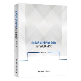 山东省农村普惠金融运行机制研究