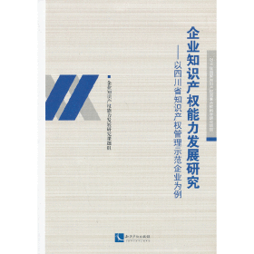 企业知识产权能力发展研究