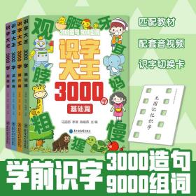 识字大王3000字(全4册)