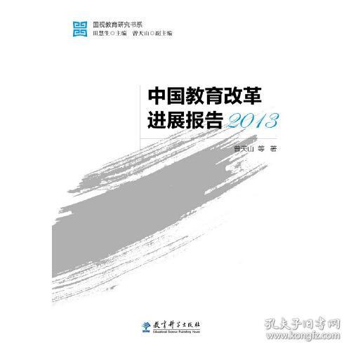 国视教育研究书系：中国教育改革进展报告2013