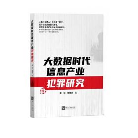 大数据时代信息产业犯罪研究