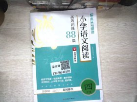 2023版名师特训小学语文阅读高效训练88篇4年级5版全彩版