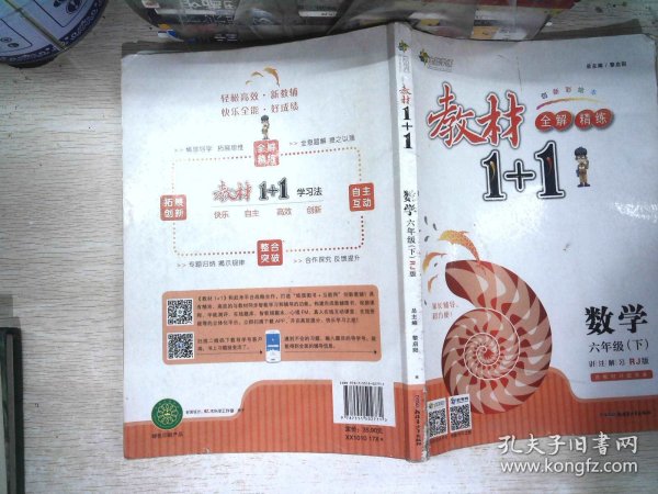 教材1+1同步讲习：数学（六年级下 RJ版 创新彩绘本）