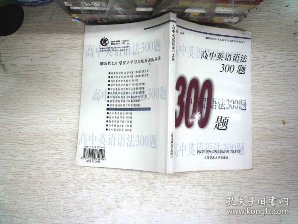 新世纪中学英语学习方略及训练丛书：高中英语语法300题（第2版）