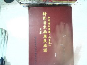 新修鲁东南唐氏族谱  全3册合售