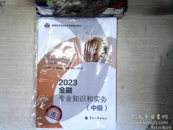 2023新版中级经济师教材金融专业2023版 金融专业知识和实务（中级）2023中国人事出版社官方出品