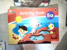 叽里呱啦activity book 5a、5b 2册合售