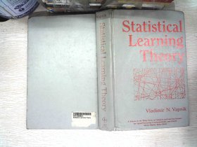 Statistical Learning Theory 英文原版 Vladimir N.Vapnik 弗拉基米尔 N.瓦普尼克 统计学习理论